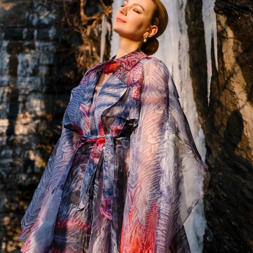 Elegant Multicolor Maxi Dress